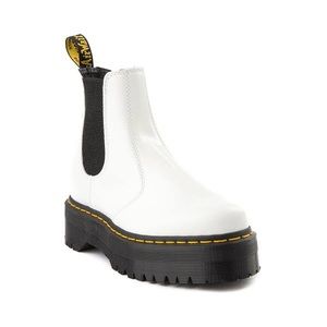 DR. MARTENS PLATFORM CHELSEA BOOTS